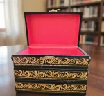 3 Layer Vintage Wooden Jewellery Box Large Decorative Jewellery Storage - Image 9