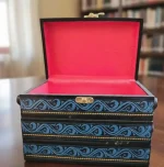 3 Layer Vintage Wooden Jewellery Box Large Decorative Jewellery Storage - Image 8