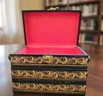3 Layer Vintage Wooden Jewellery Box Large Decorative Jewellery Storage - Image 5