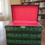 3 Layer Vintage Wooden Jewellery Box Large Decorative Jewellery Storage - Image 4
