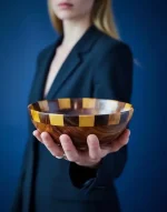 Handmade Wooden Bowl for Soup, Fruits & Salad | Rustic Kitchen and Dining Gift - Image 7