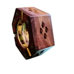 Handmade Wooden Ashtray – Rustic Wood Smoking Tray - Image 4